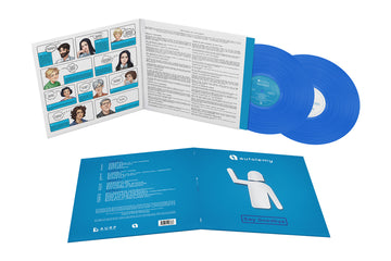 autolemy: Say Goodbye Double Clear Blue Vinyl Album